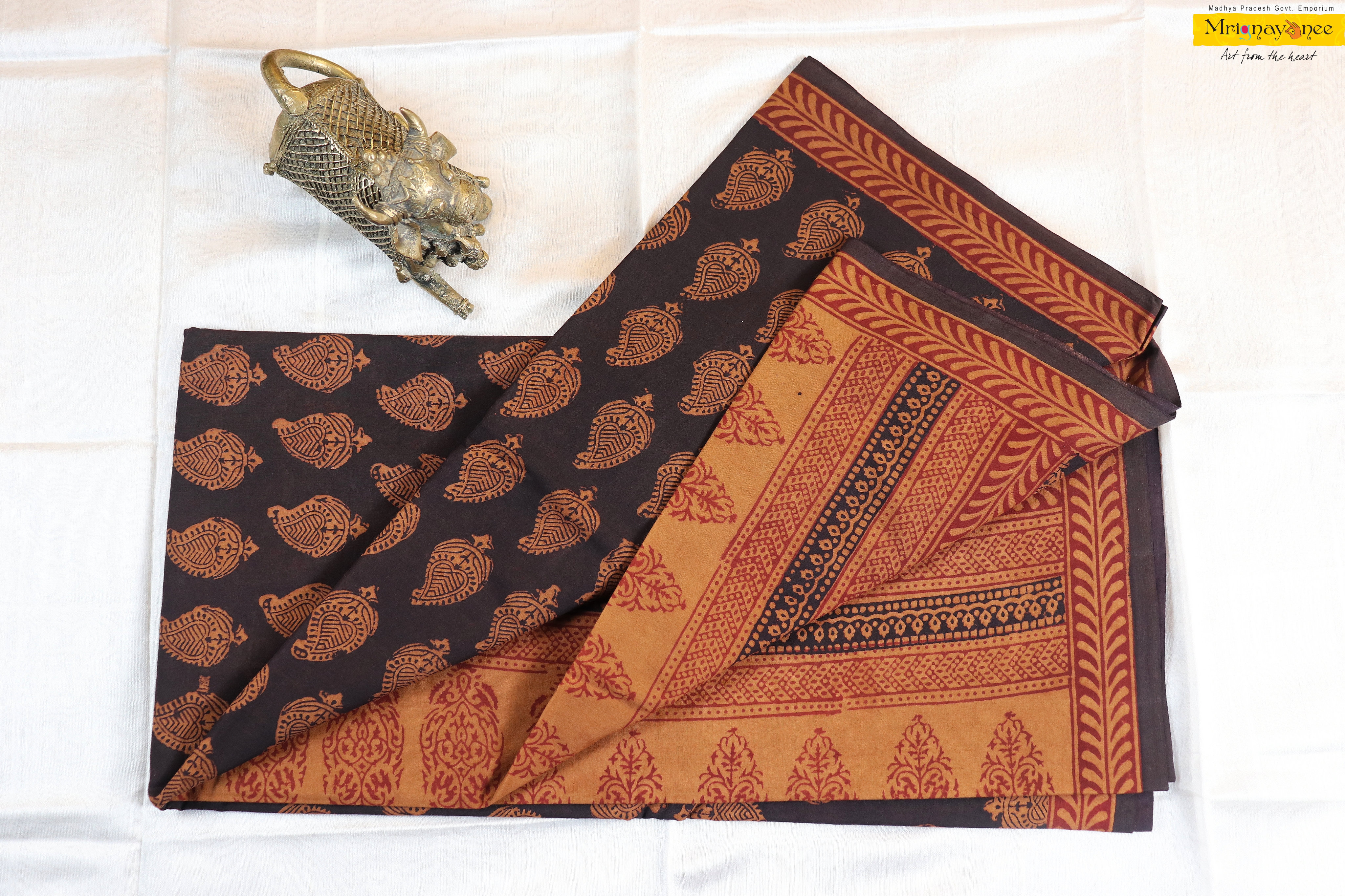 Bagh cotton saree